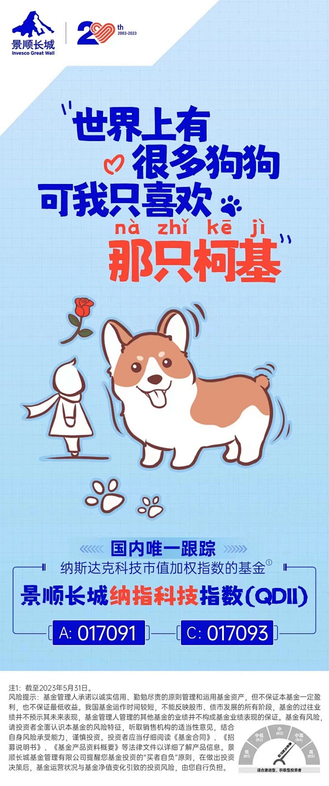 景顺纳指科技1