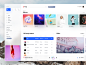 nuos fluent player music desktop ux ui