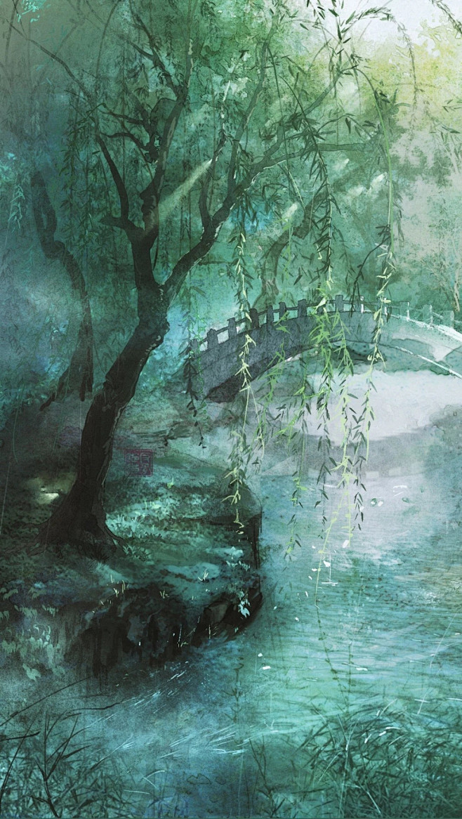 画师 ：晴绢雨梦