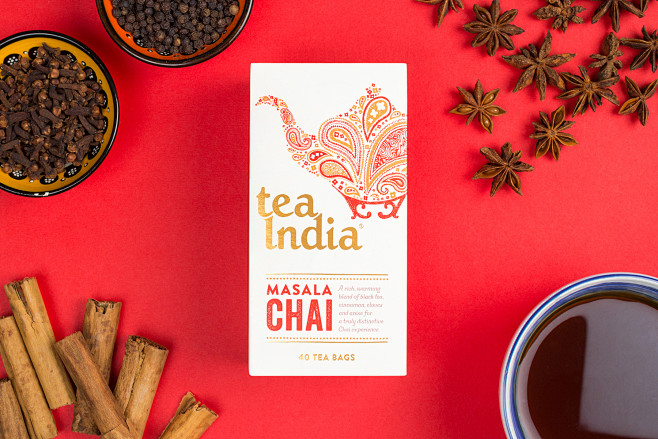 Tea India印度茶包装-古田路9号