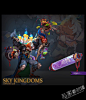 Sky Kingdoms、卡通风格、欧美卡通、欧卡、Q版、欧美Q版、休闲游戏 (104)