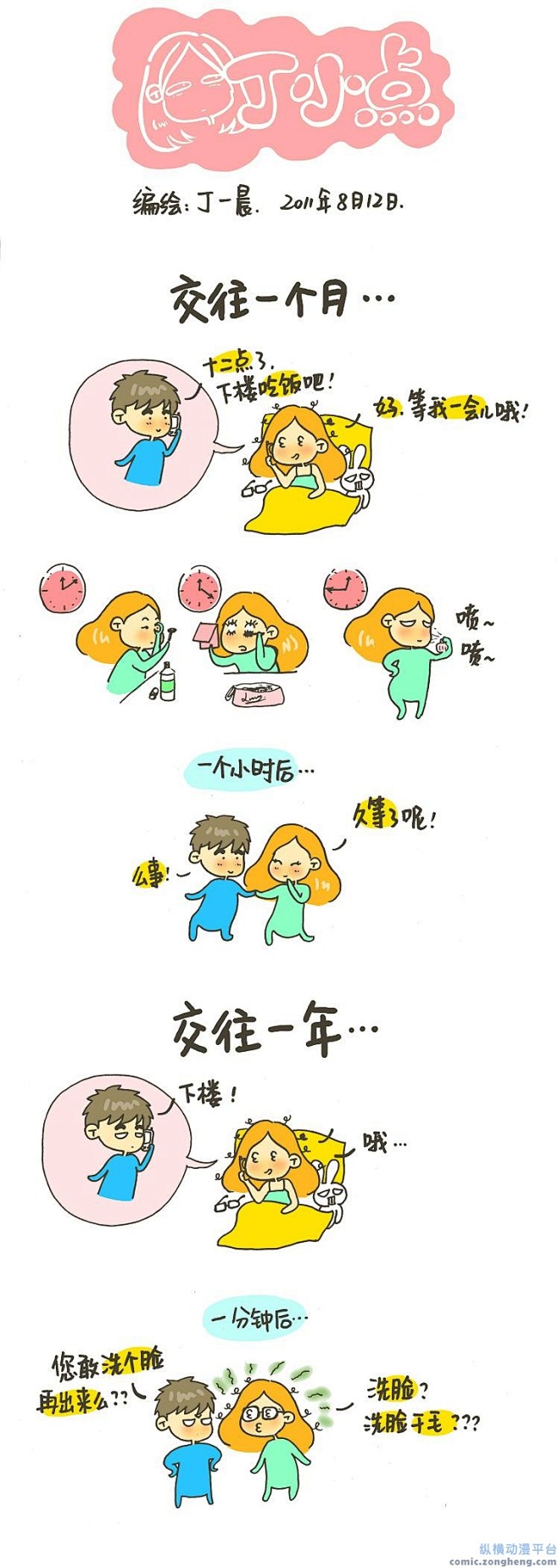 在线阅读丁一晨漫画日记-2011年8月1...