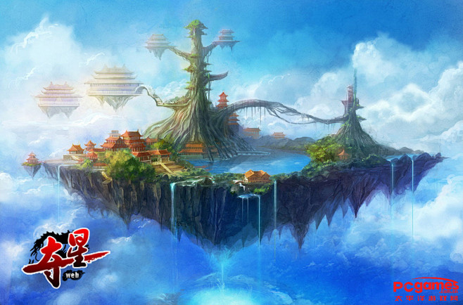 游戏背景，武侠背景，仙侠背景，国风背景，...