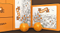 Food  package 包裝設計 字体 插画 标志 水果 特产 设计