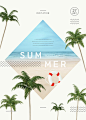 夏季海边沙滩海浪海报PSD素材_平面素材_乐分享-设计共享素材平台 www.lfx20.com