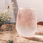 日本超人气同款椭圆玻璃酸奶杯慕斯杯 大号玻璃杯 红酒杯 果汁杯