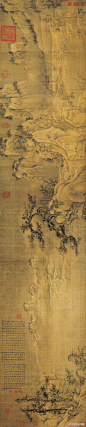 #诗画山河# 孟冬十月，北风徘徊，天气肃清，繁霜霏霏。鵾鸡晨鸣，鸿雁南飞，鸷鸟潜藏，熊罴窟栖。钱镈停置，农收积场。逆旅整设，以通贾商。幸甚至哉！歌以咏志。——《冬十月》曹操，图为北宋王诜《渔村小雪图》。（原图为横轴图，为准确显示已左转90度）
