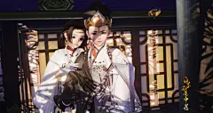 #剑网3# #白芷捏图#   新的盒子壁纸已经粗现！壁纸链接在评论~~
让我吃鲸的是长歌盒子居然比想象中要好看

成女脸型@弦凉_ 的红妤，成男脸型@爱野美南子 的桐花扇嘴型有改，萝莉正太我忘了orz，地图中秋场景随手加了下建筑

圈组织@剑网3官方微博 @剑网3外观 @剑网3吧官博  ​​​​...展开全文c