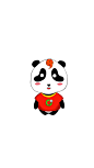 寿宝
首次熊猫作为中国国宝有着一定的影响力，所以采用于中国人寿的形象代言人。
其次中国人寿LOGO与熊猫爱吃的竹子同样颜色，灵感来源，同时也有着新时代环保的概念，
