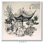 园林绘手 <wbr>-- <wbr>黄力炯钢笔画