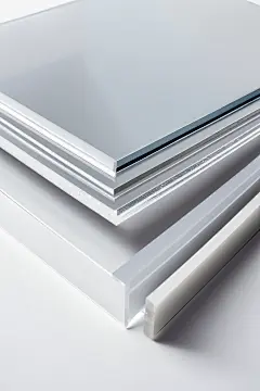 透明板子工艺展示板亚克力板摄影图图片