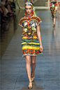 Sfilata Dolce & Gabbana Milano - Collezioni Primavera Estate 2013 - Vogue