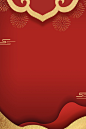 2023兔年新年元旦春节宣传红色喜庆装饰背景海报加【VX：xy112787】直接免费获取下载源文件 (38)