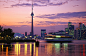 《Toronto Skyline at Sunset web copy》 