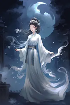 舞女壁画中国风敦煌国风女孩人物插画