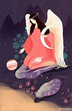 插画作品合集 / 去远方 ​【插画师：@苏寒插画 】 ​​​​