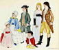#服装# 约1600s-1910s的童装 可以看到每个时期时尚流行元素的影子 比起成人服装的优雅，小朋友的衣服果然就是可爱到犯规呀 ​​​​