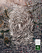 绿色和平 | Greenpeace | Lion's Heart | The Pollution Footprint - Cities | WE LOVE AD