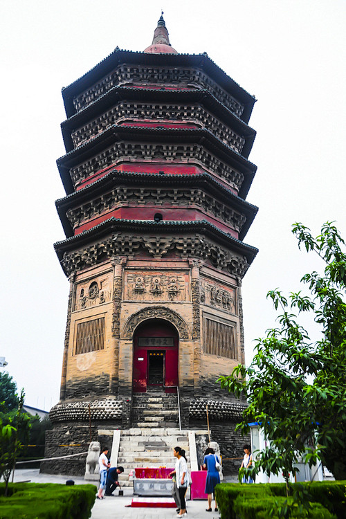 安阳天宁寺塔 - POCO旅游社区-旅游...