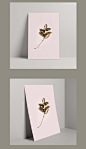 URFF DECO|艺术微喷北欧粉色立体金叶子植物金属画框装饰画挂画-淘宝网