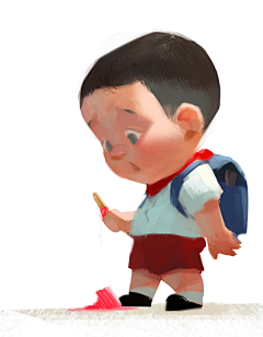 龙洋仔采集到插画