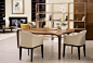 Erasmo [Round table] - Tables writing desks and low tables - Giorgetti 3