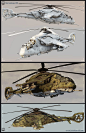 Bee-Bee created Futuristic Russian Helicopter - Polycount