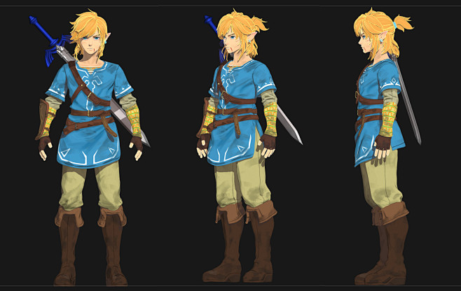 Link（WIP 2）-花瓣网