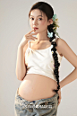孕妈和花绝配！！夏日温柔纯欲孕妈照 - 小红书