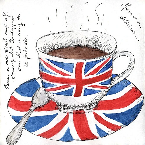 British Tea ~-花瓣网