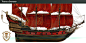 加勒比海盗5：死无对证 场景及船只概念设定