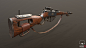 Gewehr Kennzeichen 06 , Thomas McLaughlin : Hey guys this is a rifle I made as part of my 4th year project for our FPS Wave Survival game set in a fictional universe. 

Context & Background
After issues that arose with the developed bolt rifles K89 an