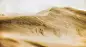 Beautiful desert landscape during a sandstorm