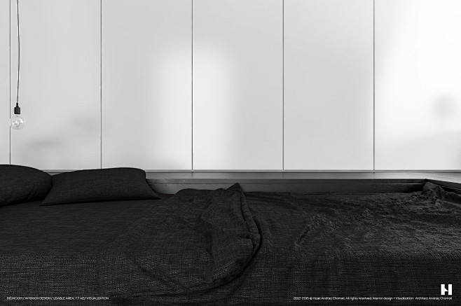 BEDROOM / 7.7 : Arch...