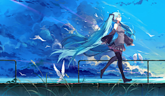 三千安采集到初音未来