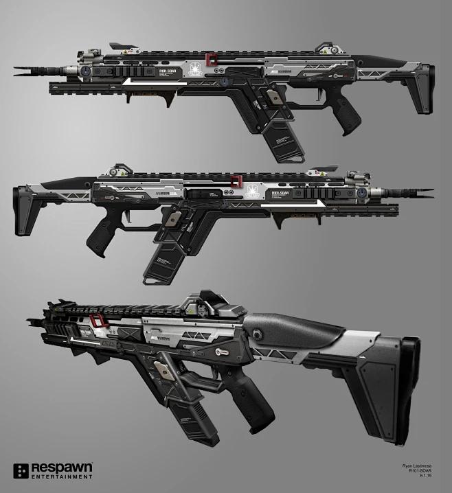 Titanfall 2 R201-SOAR (Special Operations Assault Rifle), Ryan ...