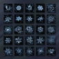 End of season - dark crystals 雪花、雪晶摄影 by 设计达人（http://www.shejidaren.com） #微距# #摄影#