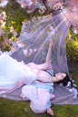 樱花汉服仙女感 - 小红书