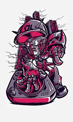 暴力人物png免抠素材_新图网 https://ixintu.com 美漫 美式漫画 涂鸦 街头涂鸦 暗黑系 嘻哈 潮流 潮牌 卡通 Q版 插画