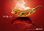 Lit up joy : New Spicy Sandwich campaign from Kudu restaurants in Saudi Arabia