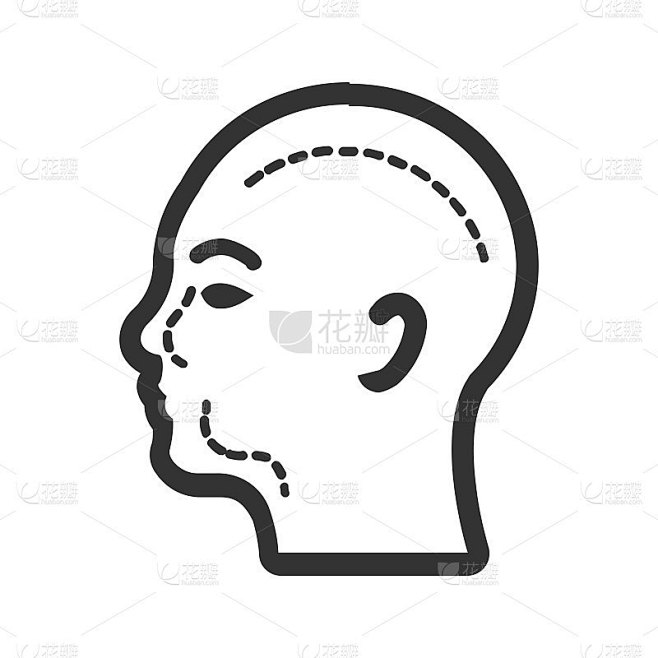整形手术的图标