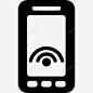 智能手机的WiFi信号图标 页面网页 平面电商 创意素材