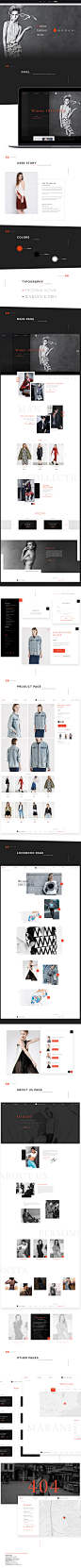 MARANI-fashion-store-website-on-Behance