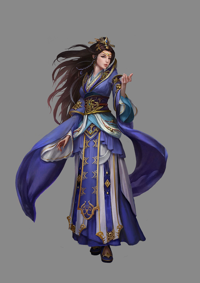 中国风写实女法师催眠师