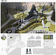 猫宿山采集到场景-东方建筑—概设-气氛