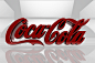三维可口可乐logo