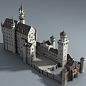 castle 3d obj