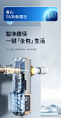 WISESKY韦思卡尔前置过滤器反冲洗智能全自动清洗6.5吨大通量高端万向全屋净水器家用自来水中央净水器 智能全自动WSP-70T【图片 价格 品牌 报价】-京东