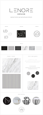 Brand Launch: Lenore Interior Design - Salted Ink Design Co. | logo, brand, branding, design, brand stylist, brand board | www.saltedink.com