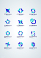 Download premium vector of Blue company slogan collection vector about star, logos, icon, abstract, and illustration 1199878